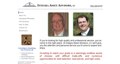 Desktop Screenshot of integra-advisors.com